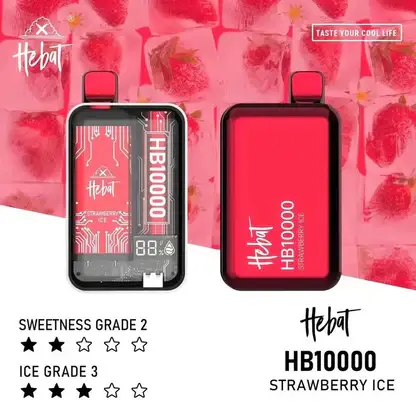 Hebat 喜貝拋棄式設備 ｜ 專注恆壓輸出實現細膩煙霧感受 ｜ 精密感應技術帶來平穩低負擔感體驗