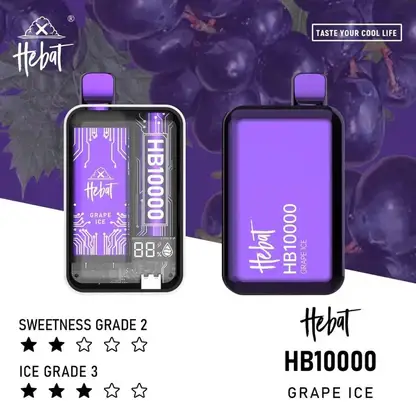 Hebat 喜貝拋棄式設備 ｜ 專注恆壓輸出實現細膩煙霧感受 ｜ 精密感應技術帶來平穩低負擔感體驗
