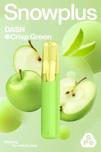 Snowplus DASH 4000口｜體現輕盈空氣包裹感｜長效定壓一次性電子煙替換方案