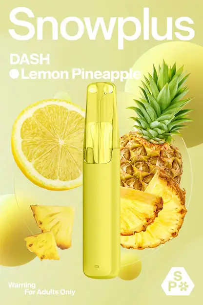 Snowplus DASH 4000口｜體現輕盈空氣包裹感｜長效定壓一次性電子煙替換方案