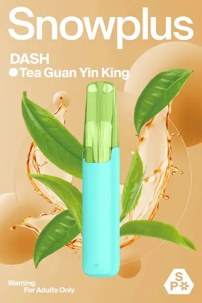 Snowplus DASH 4000口｜體現輕盈空氣包裹感｜長效定壓一次性電子煙替換方案