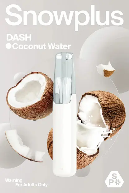 Snowplus DASH 4000口｜體現輕盈空氣包裹感｜長效定壓一次性電子煙替換方案