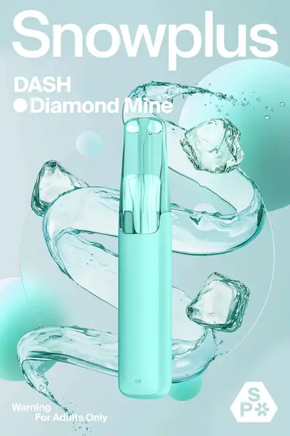 Snowplus DASH 4000口｜體現輕盈空氣包裹感｜長效定壓一次性電子煙替換方案