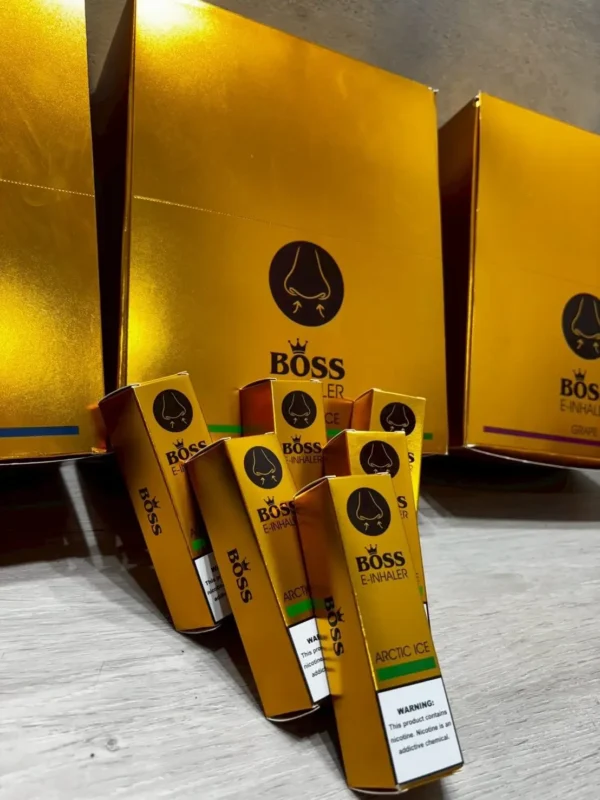 BOSS 泰國 金磚鼻通器｜清新薄荷霧化體驗｜隨身便攜打造日常舒爽陪伴