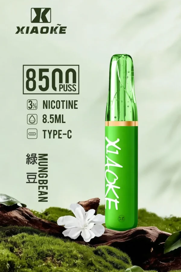 XIAOKE 梟客 8500口 拋棄式電子煙｜輕盈便攜霧化體驗｜穩定輸出打造日常順滑口感