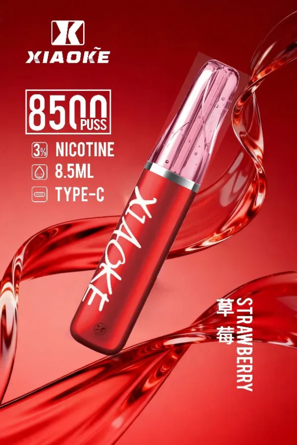 XIAOKE 梟客 8500口 拋棄式電子煙｜輕盈便攜霧化體驗｜穩定輸出打造日常順滑口感